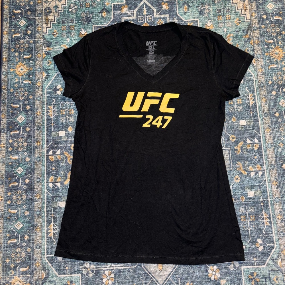 🆕Official UFC #247 Merch T-Shirt, Women’s Size XLarge